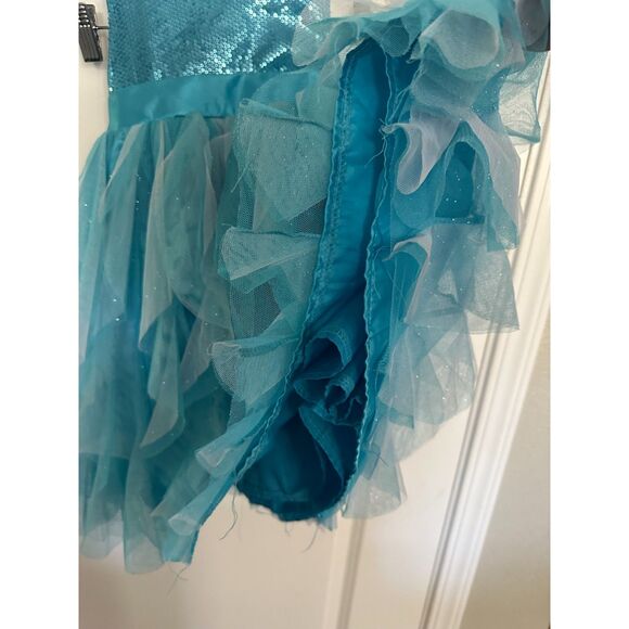 Disney Toddler Girl Multiple Layered & Sequence Girl Dress Size 4 - Picture 2 of 9